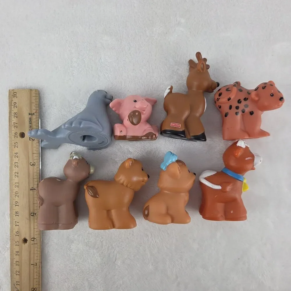 Fisher Price Little People Animals Lot of 15 Zoo Farm Safari Figures